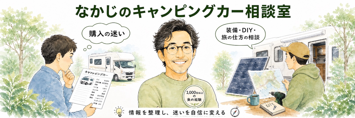なかじのキャンピングカー相談室